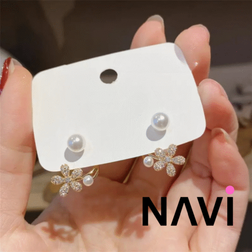 Petal Pearl Earrings